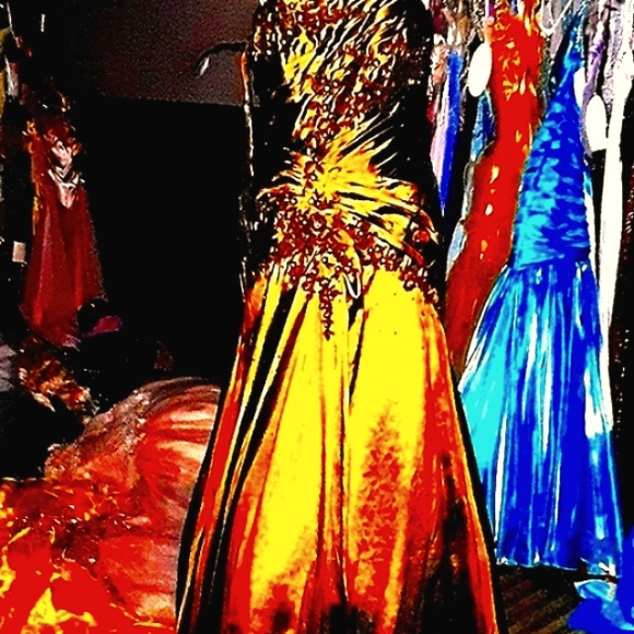 Rina DiMontella Silk Gown - Picture 2 of 10